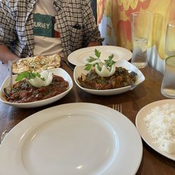 Cinnamon Island - Staff curry on the right