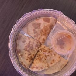 Medina’s Mexican Grill - Quesadilla Ranchera (missing a piece)