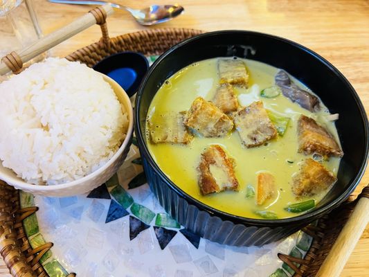 Pla Daek Thai Esan Food by null