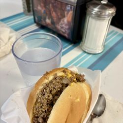 Canteen Lunch In the Alley - The iconic loose meat sandwich