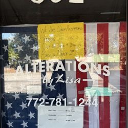 Alterations By Lisa - No response on the phone. No machine with a recording. Just a sign after I drove 40 minutes round-trip.