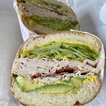 Bara's Deli - Oven Roasted Turkey Sandwich (+ Avocado and Bacon) - Delis Near Me - San Leandro, California