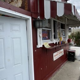 Exterior outside entrance of Gus's Hotdogs - Watervliet, New York Exterior outside entrance of Gus's Hotdogs - Watervliet, New York