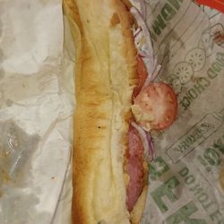 Subway - Supposed to be a footlong...it's a footWRONG.