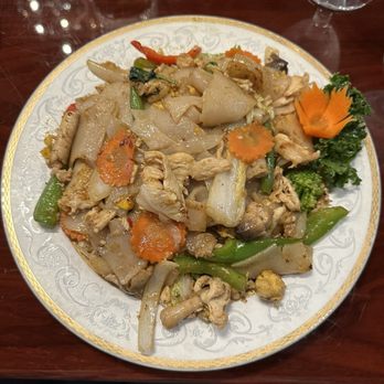 Thai Villa Cuisine - Drunken noodles work medium spice - Thai Near Me - Fishers, Indiana Thai Villa Cuisine - Drunken noodles work medium spice - Thai Near Me - Fishers, Indiana