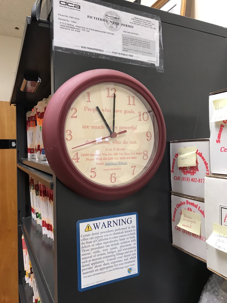 A TO Z DENTAL 33 Reviews General Dentistry 14039 Sherman Way, Los Angeles, CA Phone