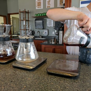 Three Tree Coffee - Inside. Manual pourover coffee. - Coffee & Tea Near Me - Statesboro, Georgia