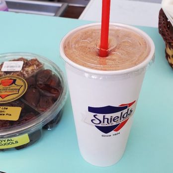 Shields Date Garden - Shields' World Famous Date Shake Assorted dates - Fruits & Veggies Near Me - Indio, California Shields Date Garden - Shields' World Famous Date Shake Assorted dates - Fruits & Veggies Near Me - Indio, California