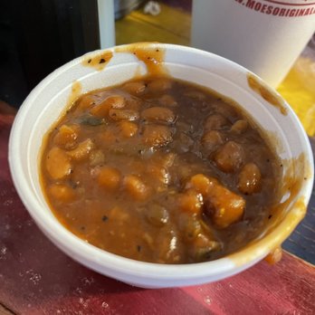 Moe's Original Bar B Que - Baked beans, so good! - Barbeque Near Me - Orange Beach, Alabama Moe's Original Bar B Que - Baked beans, so good! - Barbeque Near Me - Orange Beach, Alabama