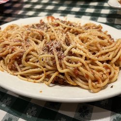 Vinny's Italian Grill & Pizzeria - Baked Spaghetti flipped