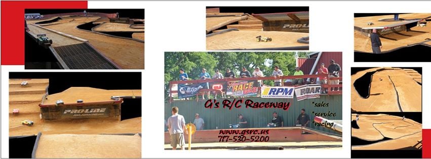 G's RC Raceway Logo