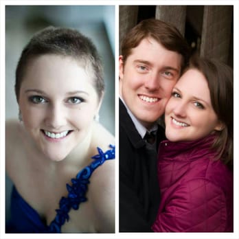 True Blue Salon - Shaved head in September 2013. Grown out hair in November 2014. Ready for wedding in May 2015! - Hair Salons Near Me - Nashville, Tennessee True Blue Salon - Shaved head in September 2013. Grown out hair in November 2014. Ready for wedding in May 2015! - Hair Salons Near Me - Nashville, Tennessee