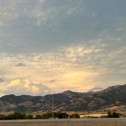Rest Stop - Beautiful sunset