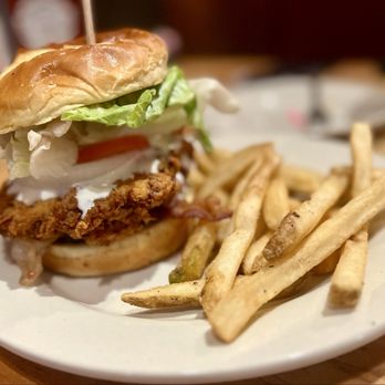 Logan's Roadhouse - Route 66 Chicken Bacon Ranch and fries - American Near Me - Fayetteville, Arkansas