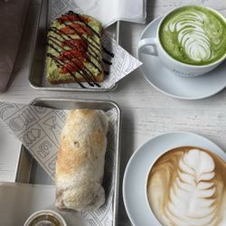 Filling Station Coffee - Overland Park - Avocado Toast Black bean Burrito