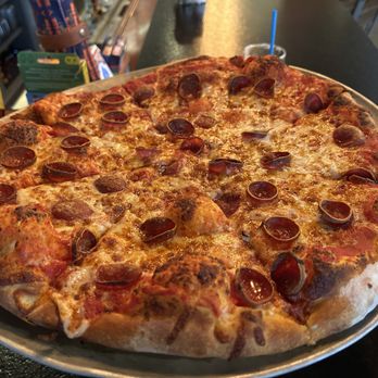Brickyard Hollow Brewing - Cup and Char Pepperoni Pizza - Brewpubs Near Me - Yarmouth, Maine Brickyard Hollow Brewing - Cup and Char Pepperoni Pizza - Brewpubs Near Me - Yarmouth, Maine
