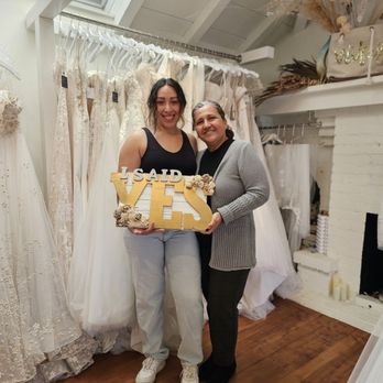 Laguna Bridal Boutique - My sister with my mom! - Bridal Near Me - Laguna Beach, California