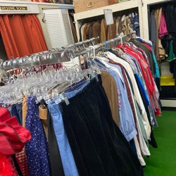 Broadway Costumes & Theatrical Supply - Gold rush era section - so many pieces and sizes to pick from
