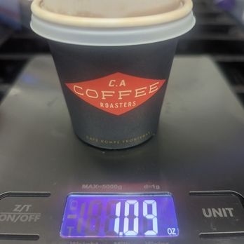 Civil Coffee - SUPPOSED to be a quad shot.  Barely qualifies as a single... - Coffee & Tea Near Me - Los Angeles, California