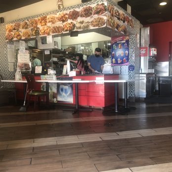 China A Go Go - Cashier area and kitchen behind it. - Chinese Near Me - Las Vegas, Nevada