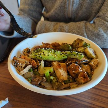 Original ChopShop - Teriyaki chicken bowl - Salad Near Me - Houston, Texas Original ChopShop - Teriyaki chicken bowl - Salad Near Me - Houston, Texas