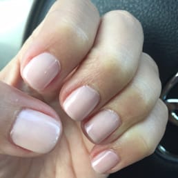 Messy manicure