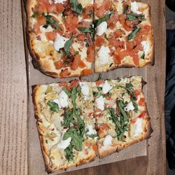Margherita and artichoke