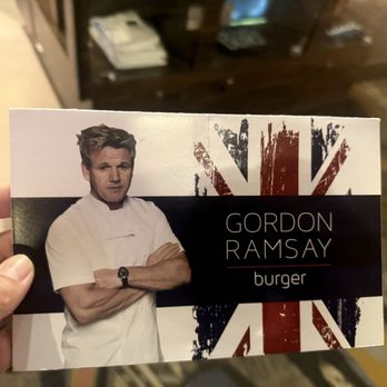 Gordon Ramsay Burger Las Vegas - Menu - Burgers Near Me - Las Vegas, Nevada