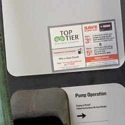 Shell - Don't forget! Top Tier gas is the best!