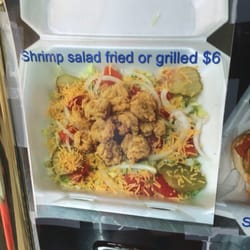 Chick N Stick - Fried shrimp salad