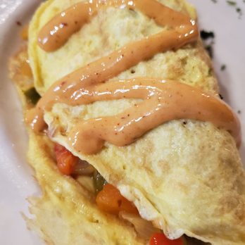 Bohemian Brewery - Steak omelette special with Chipotle sauce - Breweries Near Me - Midvale, Utah