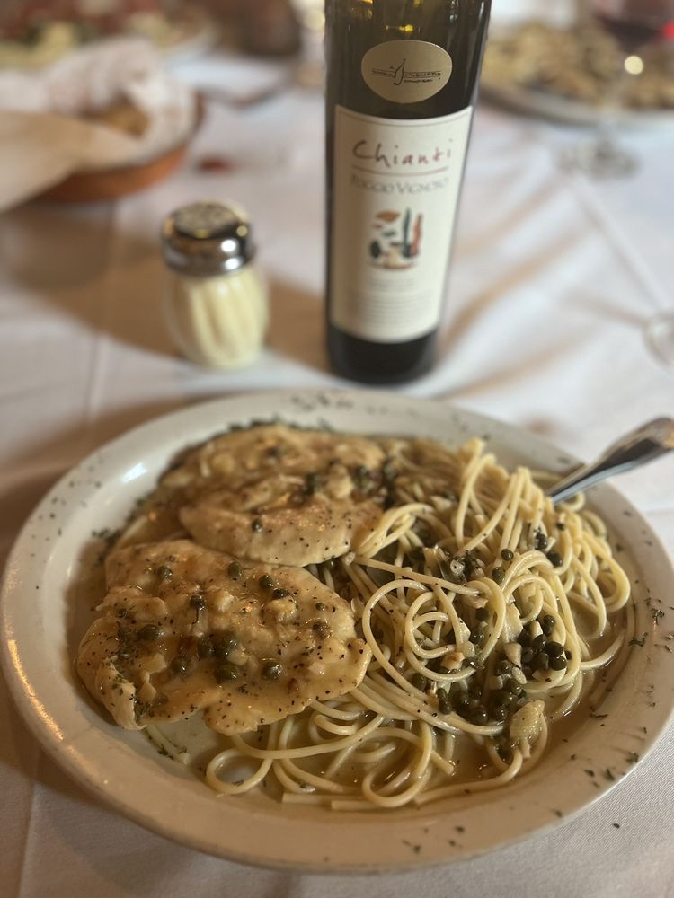 Food from Mamma Onesta's Italian Restaurant