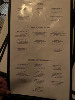 Menu photo 1 Tenuta's Italian Restaurant Milwaukee, WI