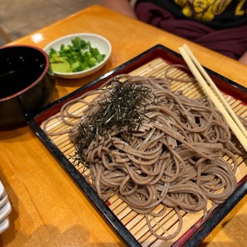 Akebono - Cold soba noodles with dipping sauce. So yummy! - Japanese Near Me - Sacramento, California