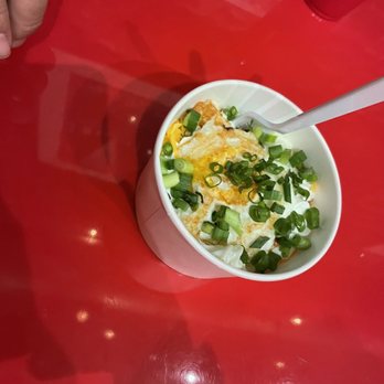 Spudnik - The Sunrise (potato, sour cream, fried egg, cheese and green onions) - Fast Food Near Me - Savannah, Georgia