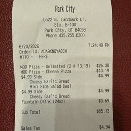 Check your receipts! They overcharge you! Check your receipts! They overcharge you!