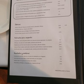 Samarkanda - Menu 1 - Mediterranean Near Me - Madrid, M
