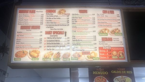 Menu photo 3 Cotijas Taco Shop Bonita, CA Menu photo 3 Cotijas Taco Shop Bonita, CA