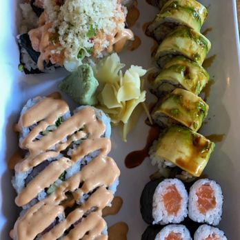 Oppa Sushi - Crunch Maki, Caterpillar Maki, Spicy Yellowtail Maki, Salmon Maki - Sushi Bars Near Me - Boston, Massachusetts Oppa Sushi - Crunch Maki, Caterpillar Maki, Spicy Yellowtail Maki, Salmon Maki - Sushi Bars Near Me - Boston, Massachusetts