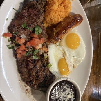 El Sol Restaurant & Tequileria - Skirt steak with chorizo and eggs - Mexican Near Me - Washington, DC, District of Columbia