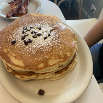 Sunset Grill - Pancakes with chocolate chips. - American Near Me - Fredericksburg, Texas