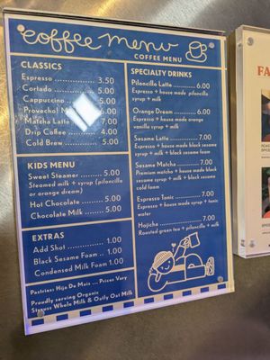 Menu photo 1 Provecho Coffee San Diego, CA