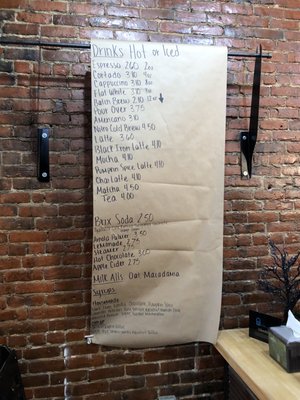 Menu photo 1 Black Iron Coffee Roasters Howell, MI