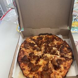 Small sausage pizza