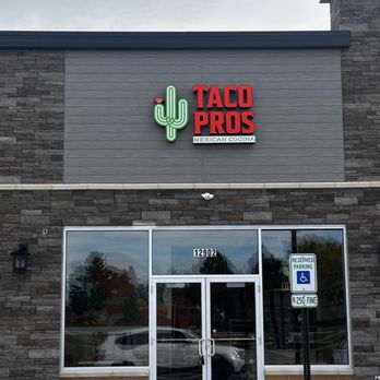 Taco Pros - Front of business - Mexican Near Me - Huntley, Illinois Taco Pros - Front of business - Mexican Near Me - Huntley, Illinois