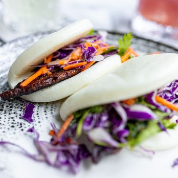 The Pressroom - Bacon Bao Buns ($14) - Cocktail Bars Near Me - San Jose, California The Pressroom - Bacon Bao Buns ($14) - Cocktail Bars Near Me - San Jose, California