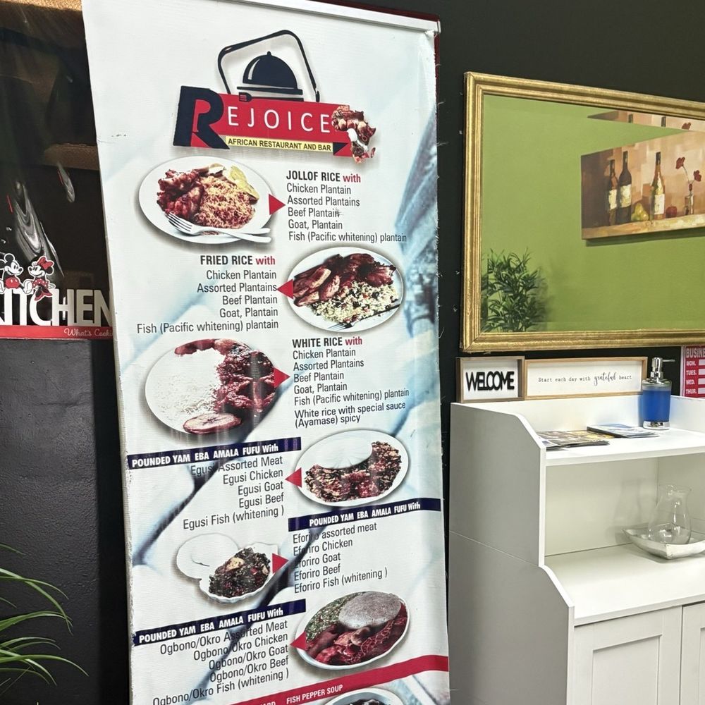 Rejoice - Menu - Bars Near Me - Lauderhill, Florida Rejoice - Menu - Bars Near Me - Lauderhill, Florida