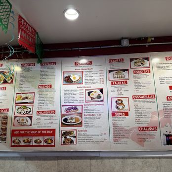 El Mil Sabores - Menu - Mexican Near Me - New York, New York El Mil Sabores - Menu - Mexican Near Me - New York, New York