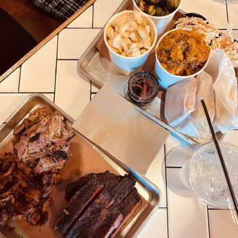 Mighty Quinn's Barbeque - Family platter w/3 sides - Barbeque Near Me - Tampa, Florida Mighty Quinn's Barbeque - Family platter w/3 sides - Barbeque Near Me - Tampa, Florida