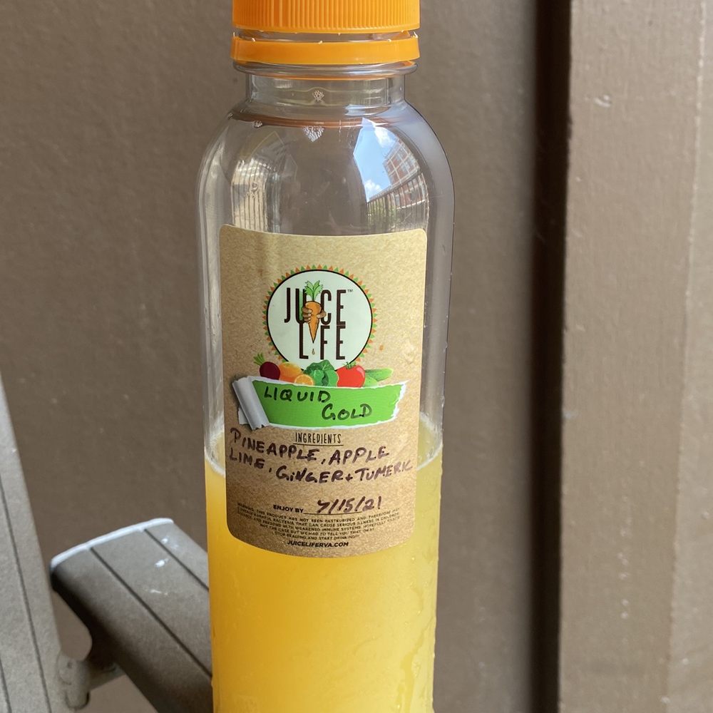 Juice Life RVA - Liquid Gold Juice - Juice Bars & Smoothies Near Me - Richmond, Virginia